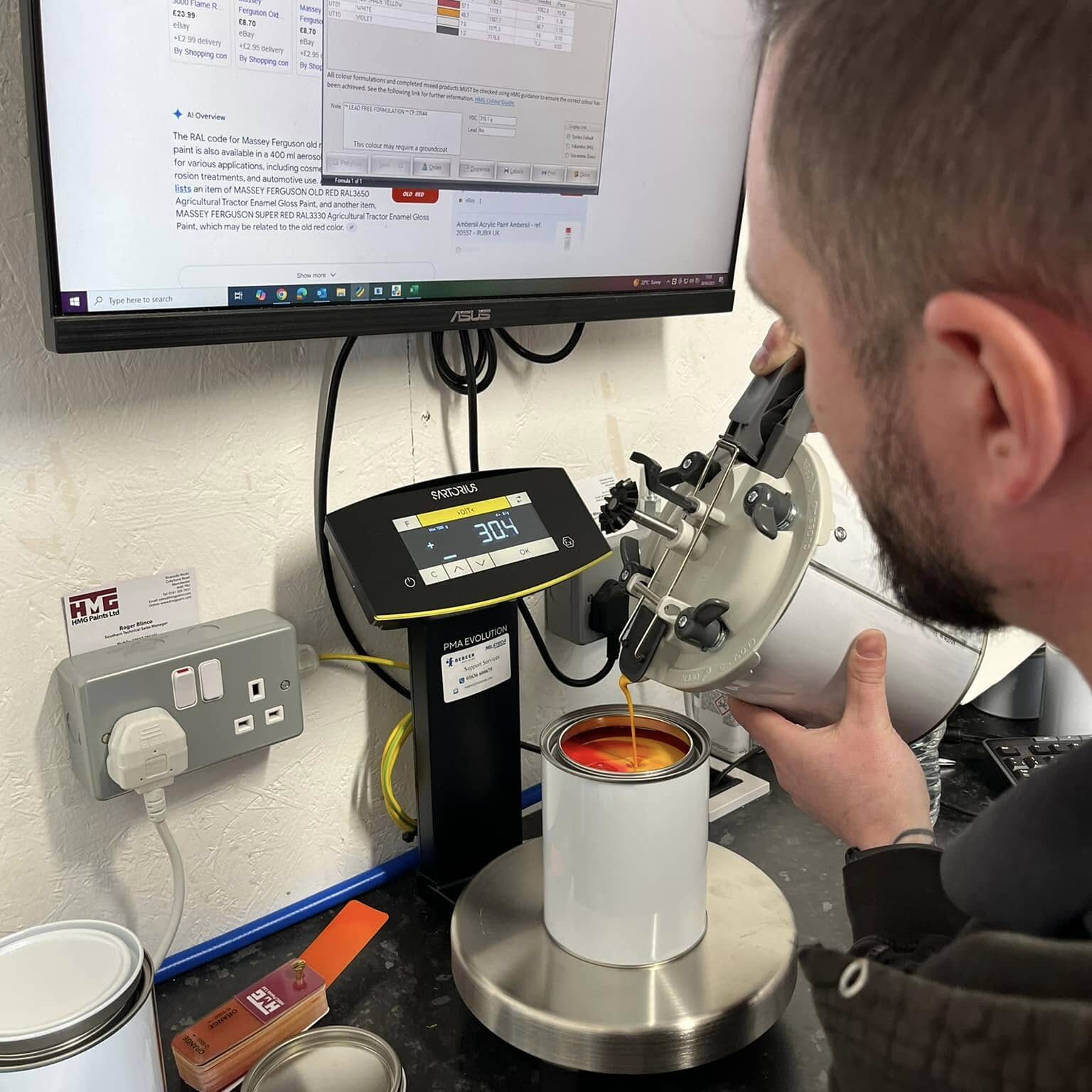 colour-matching paint